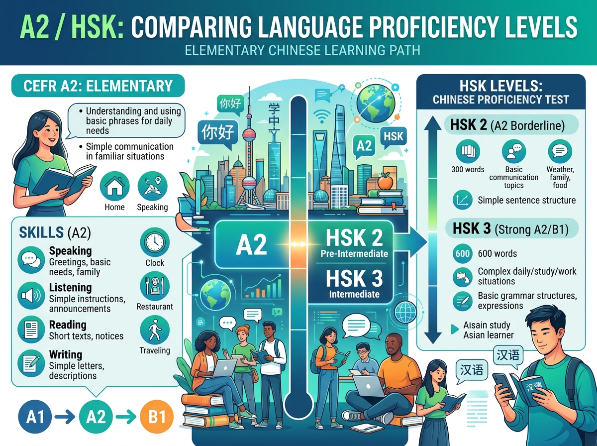 A2 / HSK 2 & 3